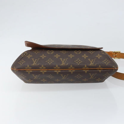 Louis Vuitton Musette Salsa Handbag Monogram Canvas, BROWN, CANVAS, Shoulder bag