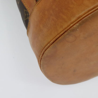 Louis Vuitton Randonnee Backpack Monogram Canvas, BROWN, CANVAS, Shoulder bag