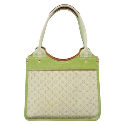 Louis Vuitton Kathleen Tote Mini Lin, GREEN, CANVAS, Tote bag