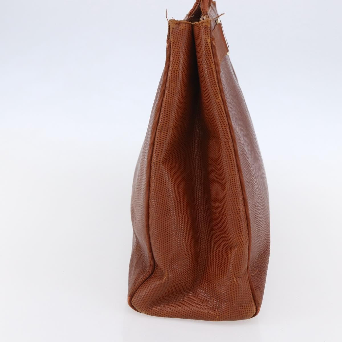 Salvatore Ferragamo Vala tote Leather, BROWN, LEATHER, Tote bag