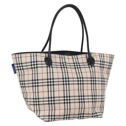 Burberry Nova Check Tote Nylon, BEIGE, NYLON, Tote bag