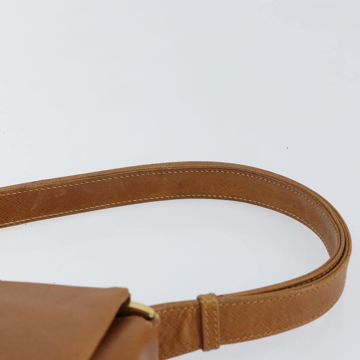 Gucci Vintage Shoulder Bag Leather, BROWN, LEATHER, Shoulder bag