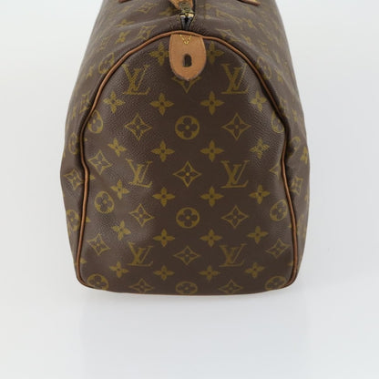 Louis Vuitton Speedy Handbag Monogram Canvas, BROWN, CANVAS, Handbag