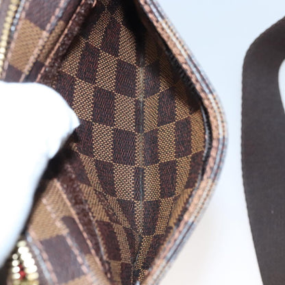 Louis Vuitton Geronimos Waist Bag Damier, BROWN, CANVAS, Travel bag