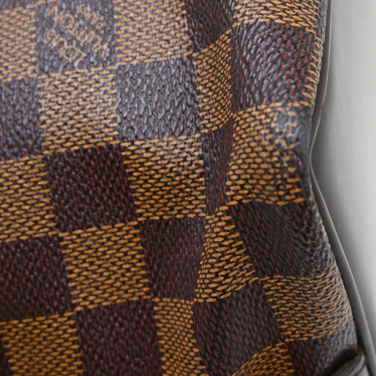 Louis Vuitton Chelsea Handbag Damier, Brown, Canvas, Shoulder Bag