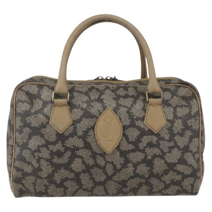 Saint Laurent Vintage Handbag PVC Leather, GRAY, PVC, Handbag