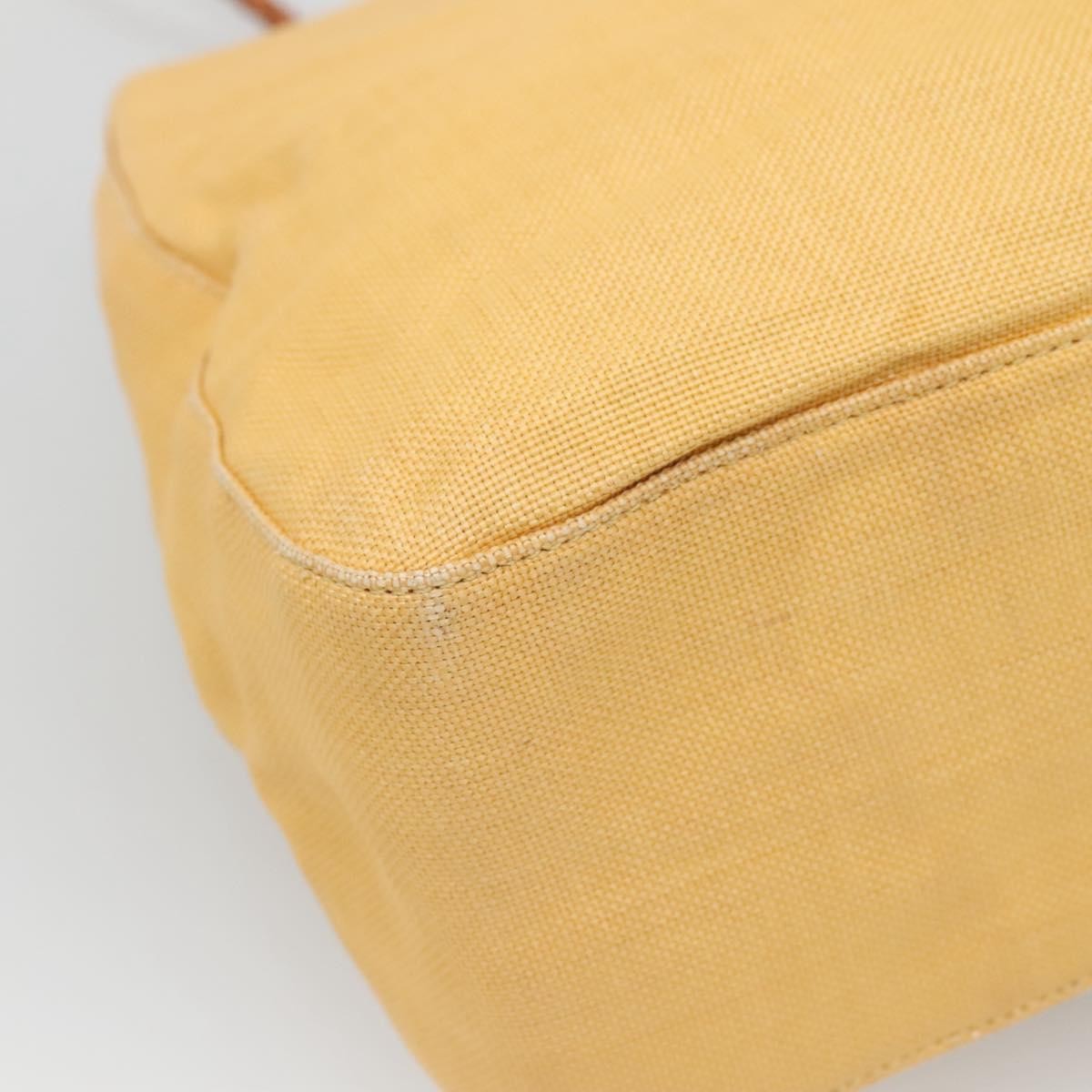 Versace Medusa Shoulder Bag Canvas, YELLOW, CANVAS, Shoulder bag