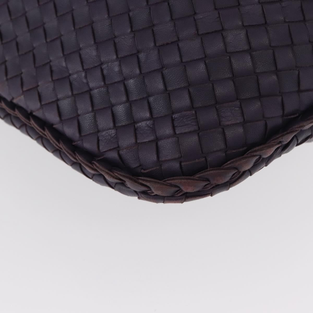 Bottega Veneta Veneta Hobo Pleated Intrecciato Nappa, PURPLE, LEATHER, Shoulder bag