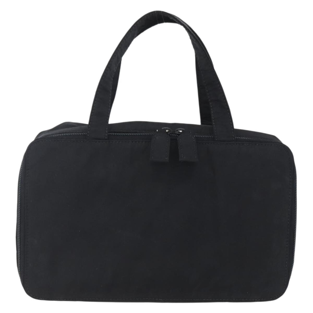 Prada Vintage Handbag Tessuto, Black, Nylon, Handbag