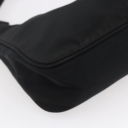 Prada Hobo Tessuto, BLACK, NYLON, Handbag