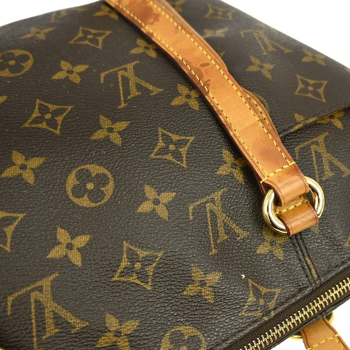 Louis Vuitton Totally Handbag Monogram Canvas, BROWN, CANVAS, Tote bag