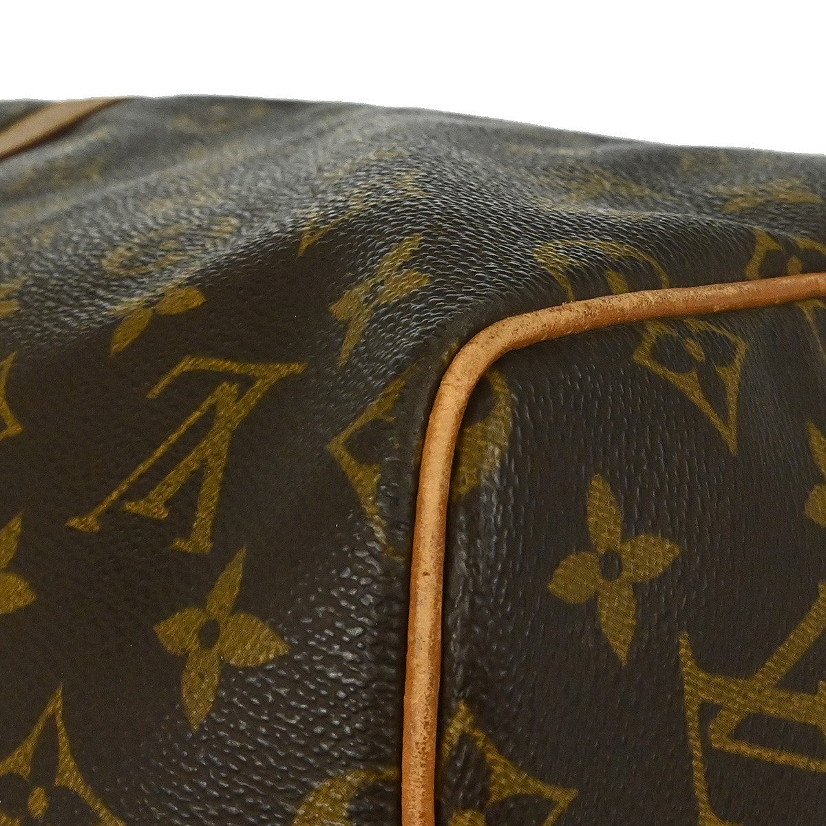 Louis Vuitton Keepall Bag Monogram Canvas, Brown, Canvas, Travel Bag