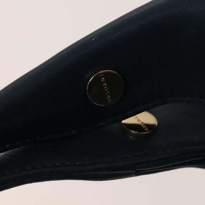 Bvlgari Chandra Hobo Leather, BLUE, LEATHER, Handbag