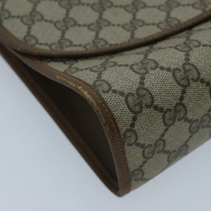 Gucci Sherry line pouch Canvas, Beige, Canvas, Clutch