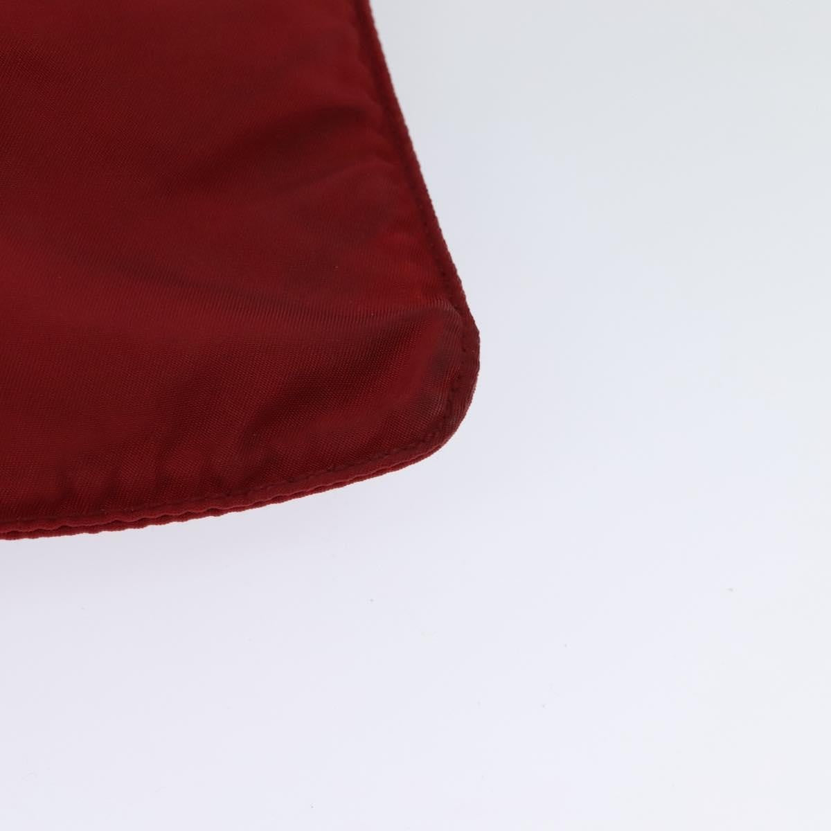 Prada Vintage Shoulder Bag Tessuto, RED, NYLON, Shoulder bag