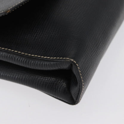 Celine Circle Logo Shoulder Bag Leather, BLACK, LEATHER, Shoulder bag