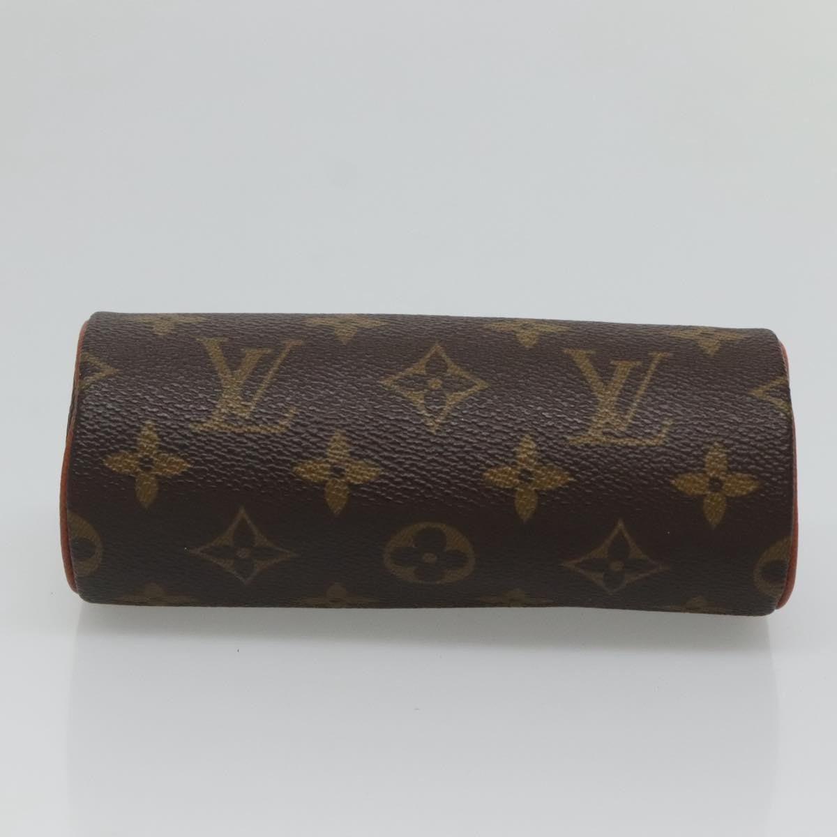 Louis Vuitton Papillon Pochette Monogram Canvas, BROWN, CANVAS, Handbag