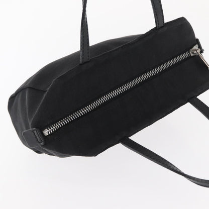 Fendi Vintage Handbag Canvas, Black, Canvas, Handbag
