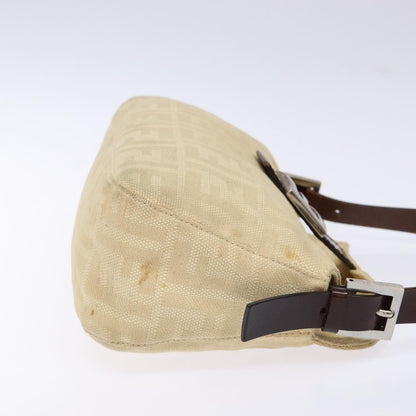 Fendi Baguette Bag Zucca Canvas, BEIGE, CANVAS, Shoulder bag