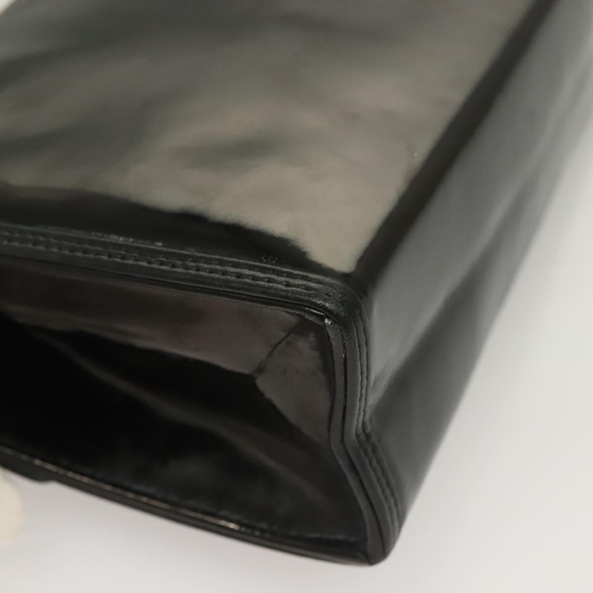 Chanel CC Envelope Flap Crossbody Patent leather, BLACK, PATENT_LEATHER, Clutche & pouche