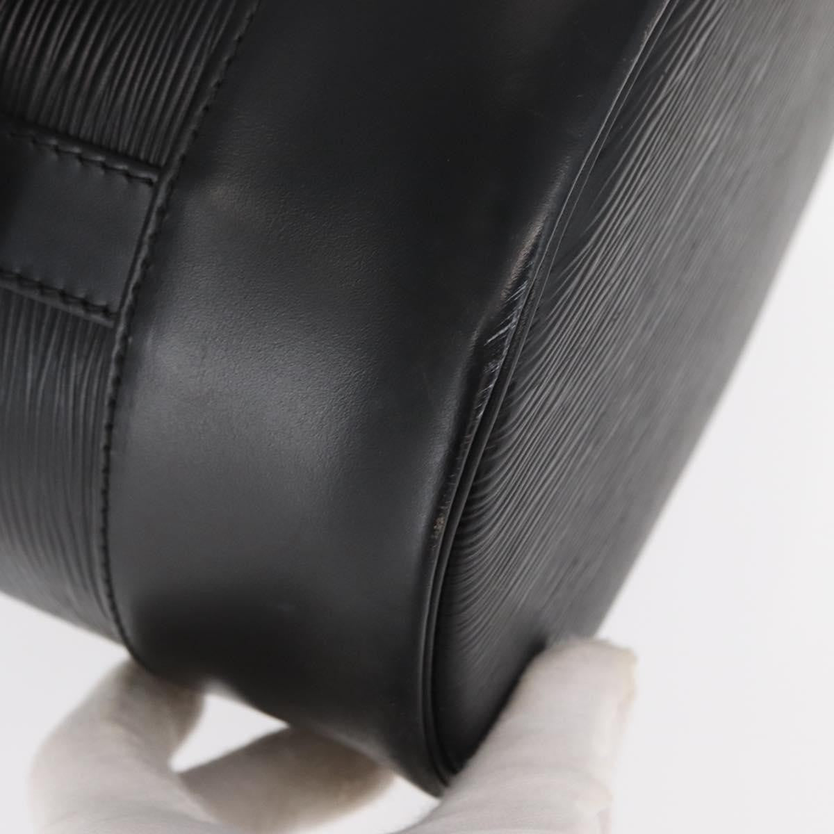Louis Vuitton Randonnee Backpack Epi Leather, Black, Leather, Shoulder Bag