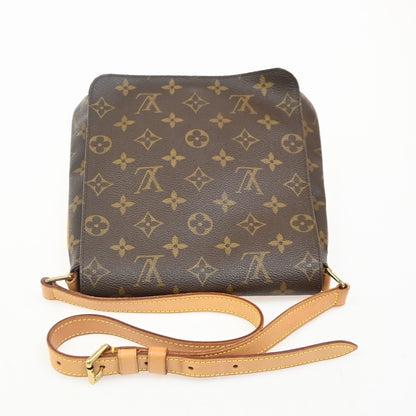Louis Vuitton Musette Salsa Handbag Monogram Canvas, Brown, Leather, Shoulder Bag