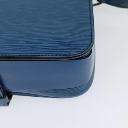 Louis Vuitton Cartouchiere Handbag Epi Leather, BLUE, LEATHER, Shoulder bag