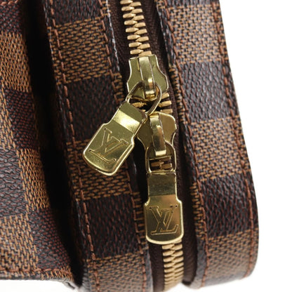 Louis Vuitton Geronimos Waist Bag Damier, BROWN, CANVAS, Shoulder bag
