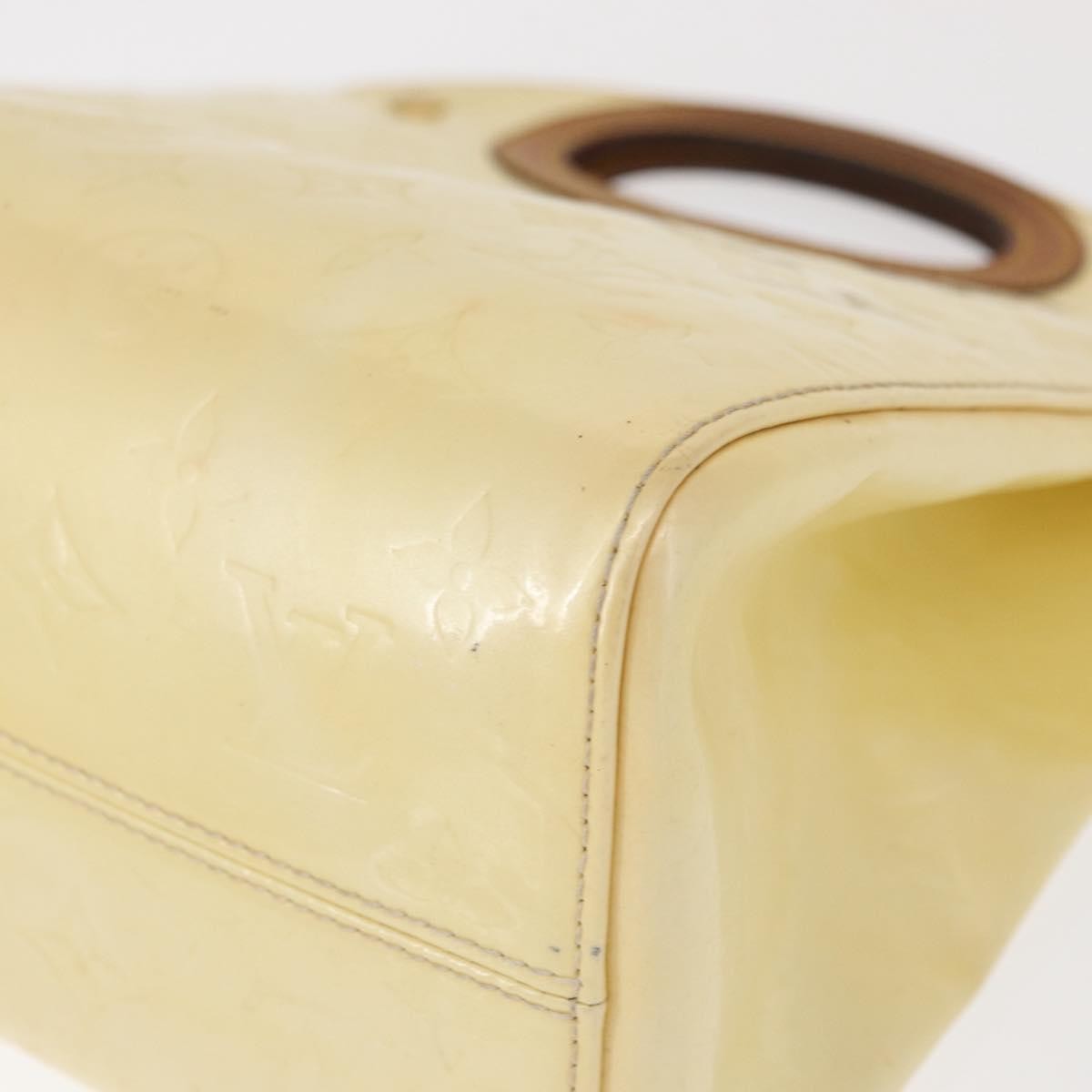 Louis Vuitton Maple Drive Handbag Monogram Vernis, YELLOW, PATENT_LEATHER, Handbag