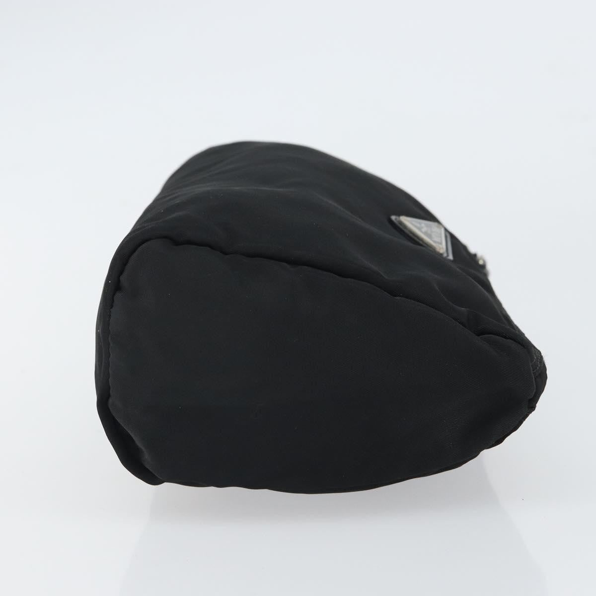 Prada Vintage Pouch Tessuto, BLACK, NYLON, Clutche & pouche