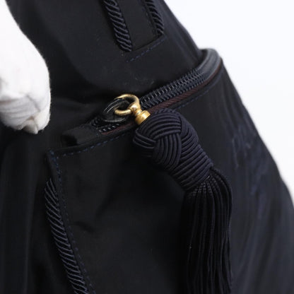 Prada Front Pocket Zip Tote Tessuto, Black, Nylon, Tote Bag