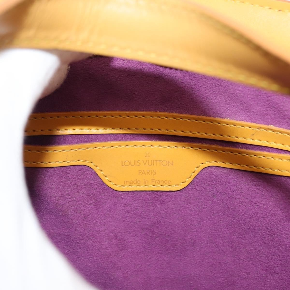 Louis Vuitton Saint Jacques Handbag Epi Leather, YELLOW, LEATHER, Handbag