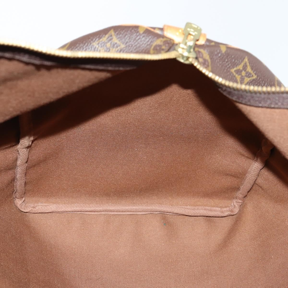 Louis Vuitton Keepall Bag Monogram Canvas, BROWN, CANVAS, Travel bag