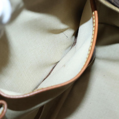 Louis Vuitton Deauville Handbag Monogram Canvas, BROWN, CANVAS, Handbag