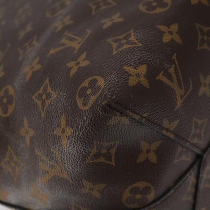 Louis Vuitton Flower Hobo Monogram Canvas with Leather, BROWN, CANVAS, Shoulder bag