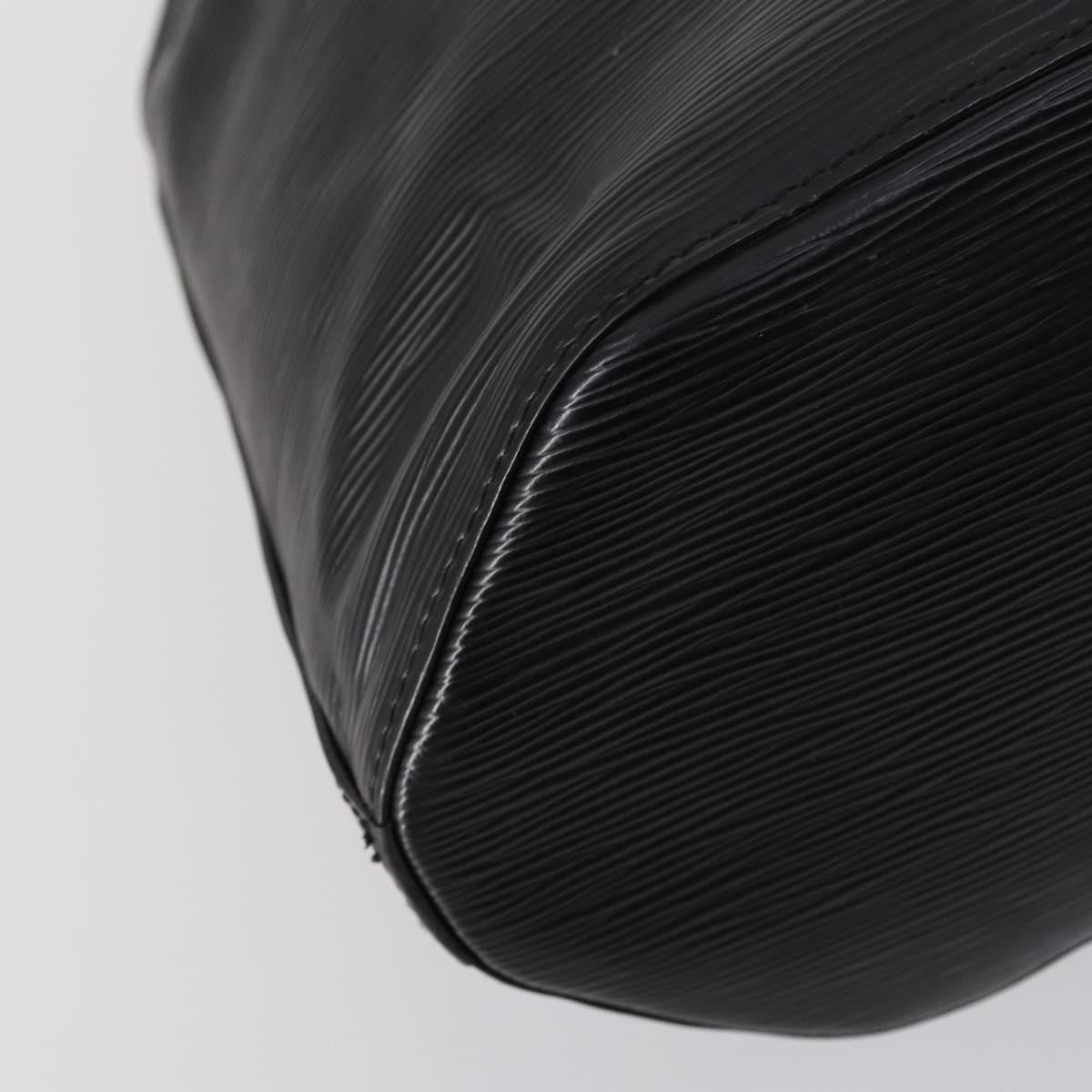 Louis Vuitton Sac a Dos Drawstring Backpack Epi Leather, BLACK, LEATHER, Backpack