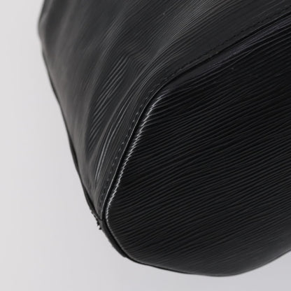 Louis Vuitton Sac a Dos Drawstring Backpack Epi Leather, BLACK, LEATHER, Backpack