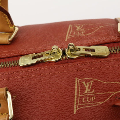 Louis Vuitton Cup Garment Cover Coated Canvas, Red, PVC, Travel Bag