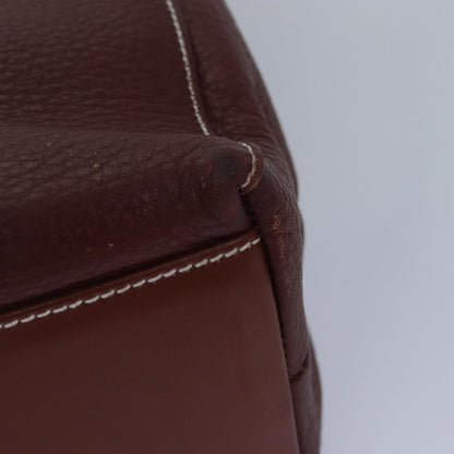 Burberry Handle Tote Leather, BROWN, LEATHER, Tote bag
