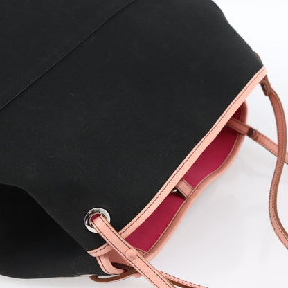 Burberry Blue Label Tote Bag Canvas, BLACK, CANVAS, Tote bag