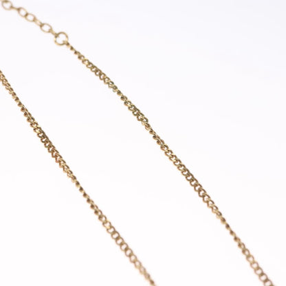 Christian Dior CD Pendant Necklace Metal, GOLD, METAL, Necklace