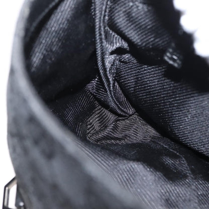 Gucci Vintage Jackie Waist Bag GG Canvas, BLACK, CANVAS, Shoulder bag