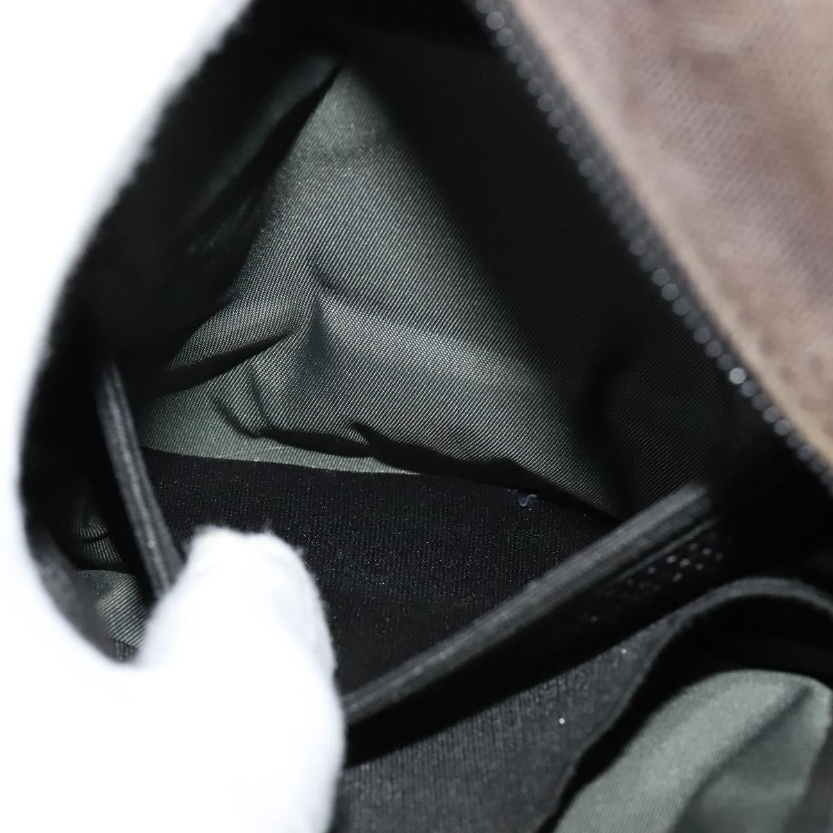 Chanel Sport Line Crossbody Bag Coated Canvas, BROWN, CANVAS, Shoulder bag