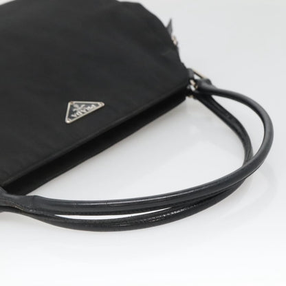Prada Vintage Handbag Tessuto, BLACK, NYLON, Handbag