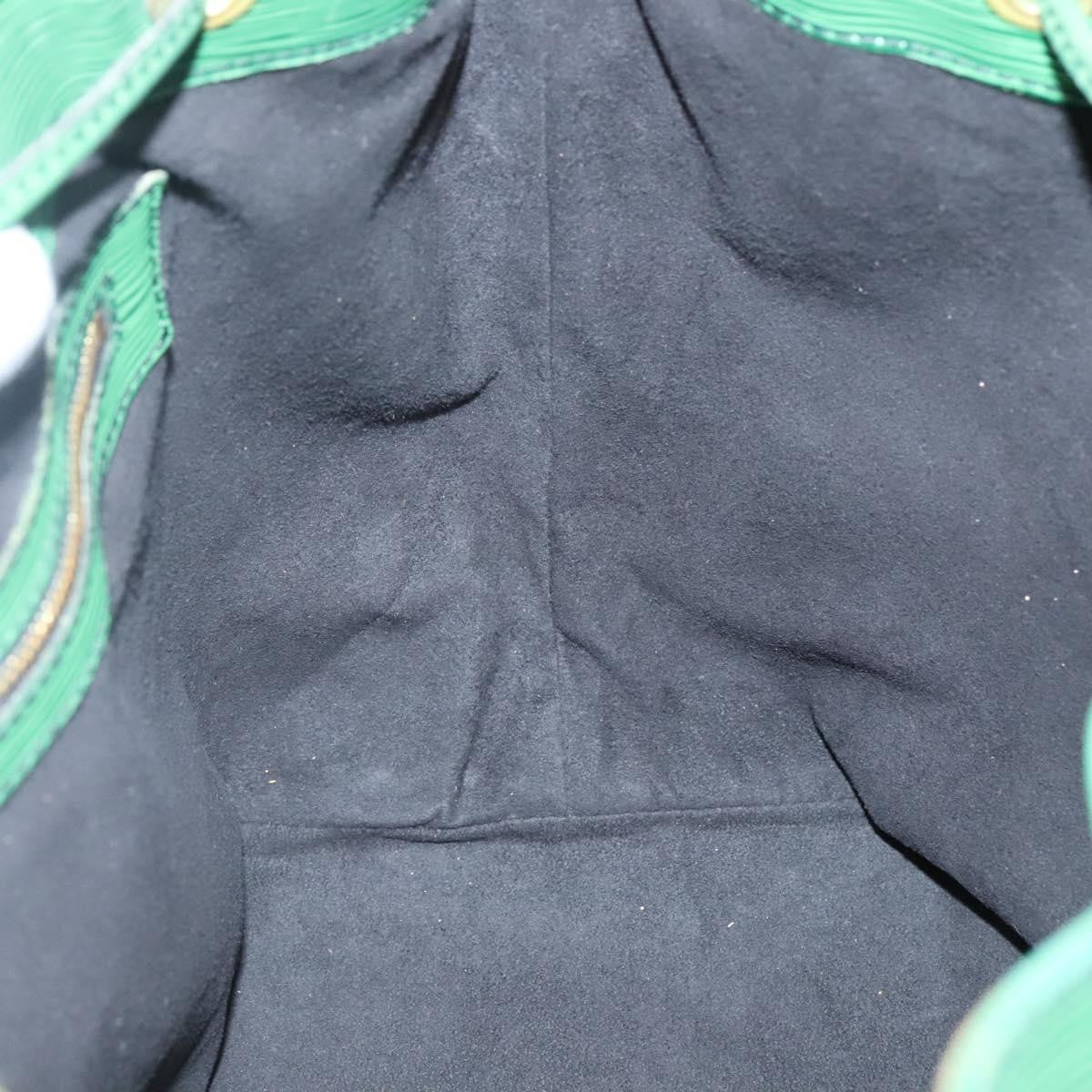 Louis Vuitton Petit Noe Handbag Epi Leather, GREEN, LEATHER, Handbag