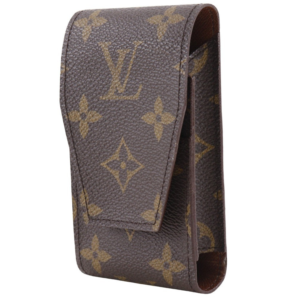 Louis Vuitton Etui Cigarette Case Monogram canvas, BROWN, CANVAS, Toiletry Case