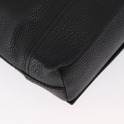 Bally Vintage Shoulder Bag Leather, BLACK, LEATHER, Shoulder bag