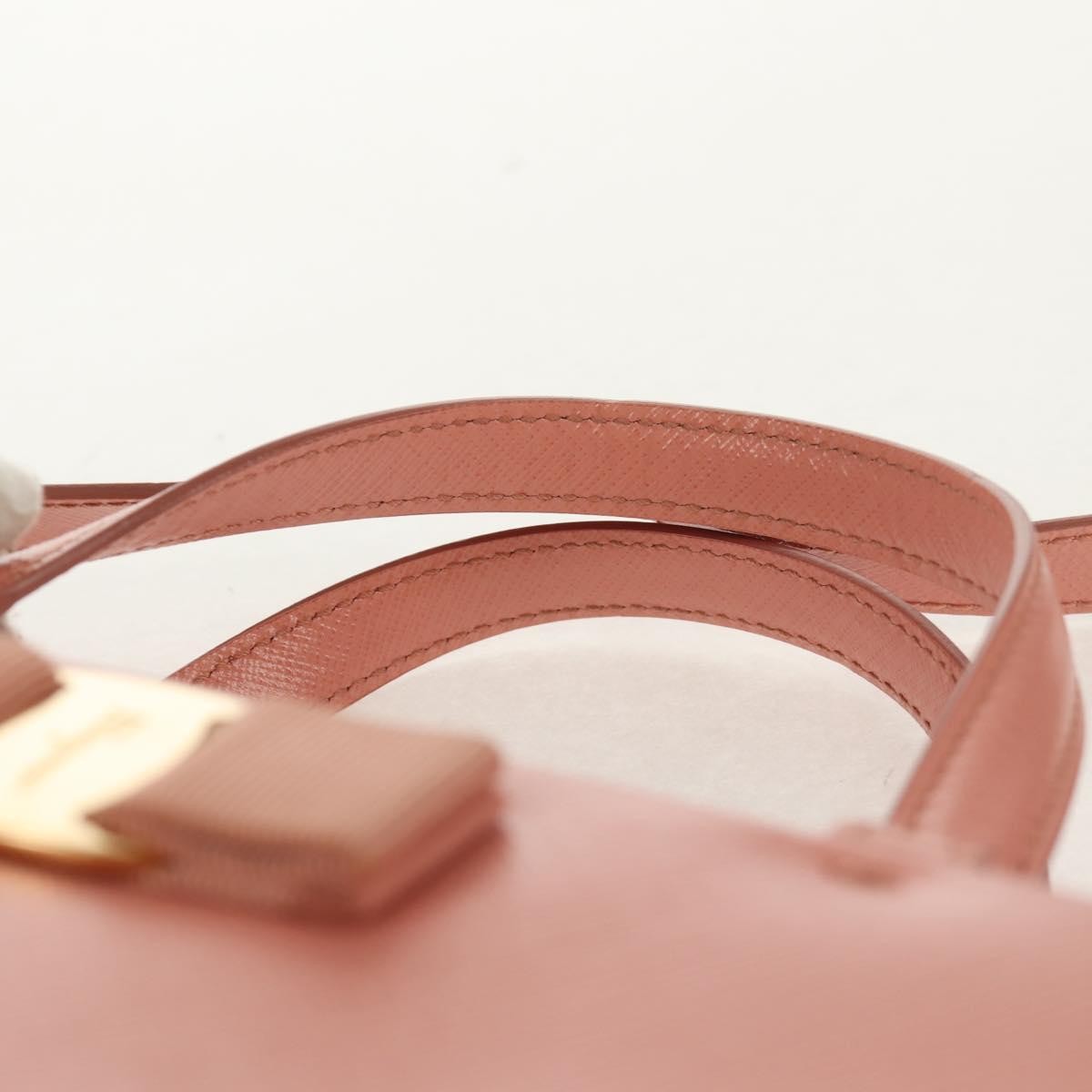 Salvatore Ferragamo Vala Handbag Leather, PINK, LEATHER, Handbag