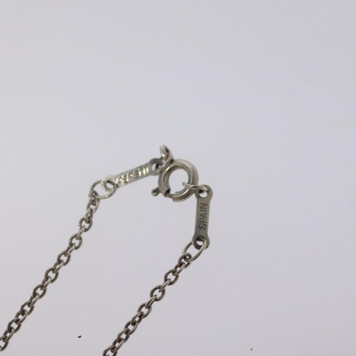 Tiffany & Co. Elsa Peretti Open Heart Pendant Necklace Sterling Silver, SILVER, SILVER, Necklace