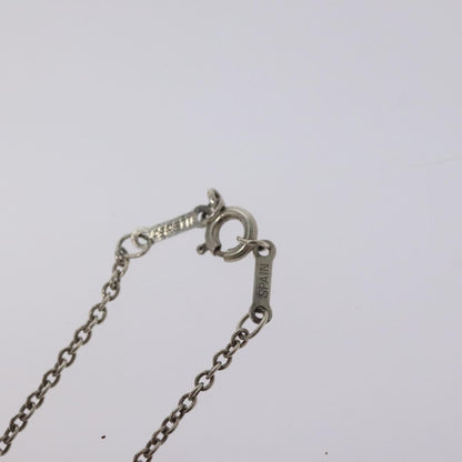 Tiffany & Co. Elsa Peretti Open Heart Pendant Necklace Sterling Silver, SILVER, SILVER, Necklace